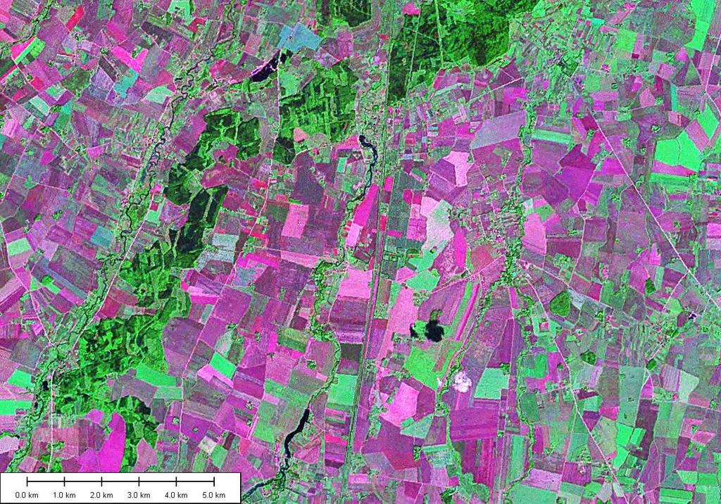 On the average one farm had 19,8 ha of land Figure 22 Corine Land Cover 2000 of Latvia (European Topic Centre on Land Use and Spatial Information)