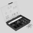 Sealing ring assortment OL-S1 This polymer assortment box contains OL sealing rings ranging in size from M5 to G¾. Ordering data Contents Quantity Nominal tightening torque Part No.