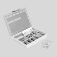 5 ±20% OL-1/4 100 21 ±20% OL-3/8 40 30 ±20% OL-1/2 30 49 ±20% OL-3/4 10 14 ±20% Sealing ring assortment OK-S1 This assortment box contains OK sealing rings ranging in size from M3 to G¾.