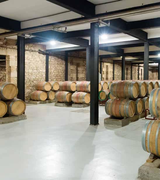 Dự án phục hồi hầm rượu và quầy rượu ở Tây Ban Nha.