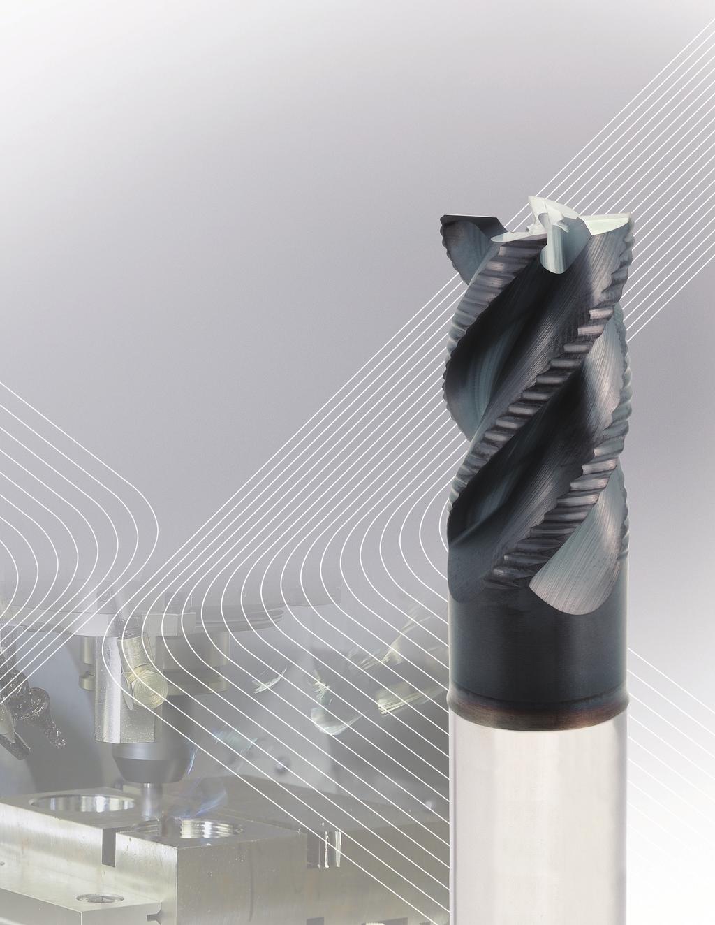 Multi-Cut igh Performance End Mills for universal milling plications. TM Multi-Cut End Mills can achieve metal removal rates to times that of conventional end mills in a full range of materials.