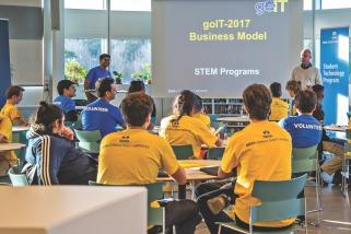 Europe In Europe, TCS has been operating its flagship goit initiative, a technology awareness program targeting youth between the ages of 14 and 18, since 2015.