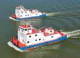PUSHERS TO ASSIST IN MANAGING THE FLEET OF BARGES; ENGINES BETWEEN 1,700 AND 4,500 HORSEPOWER COLOMBIA ROAD SERVICES Product is moved from wells and inland sites by our fleet
