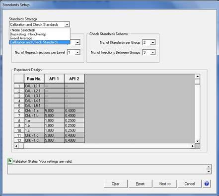 Example Workflow Combined Accuracy / Linearity / Repeatability Step 1 You Complete the Template Fusion LC Method Validation Software (FMV) has simple experiment setup templates for each type of