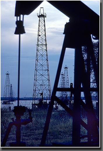 Two examples of oil derricks http://www.