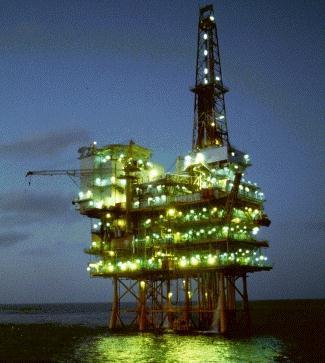 An offshore oil rig www.offshore-technology.
