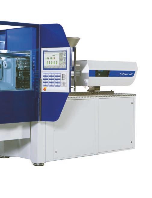 Injection Molding MANN BATTENFELD EcoPower Series High-performance injection unit The injection unit is laid out for high injection speeds of up to 400 mm/s even under maximum injection pressure.