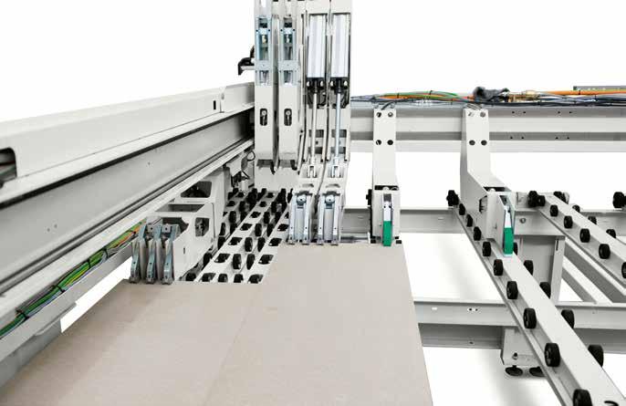 flexibility and productivity 21 FLEXCUT The modular FLEXCUT system enables the processing of complex cutting patterns in very rapid cycle times.