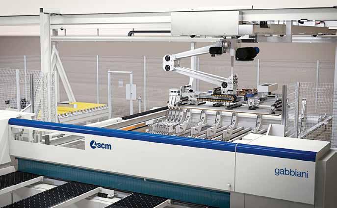 integrated solutions 27 flexstore el storage fully integrated in the beam saw: optimising has never been so easy flexstore el is the SCM solution for the needs of companies making items to