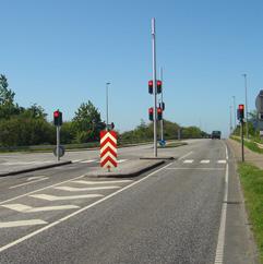 The objective of ramp metering is to prevent traffic densities
