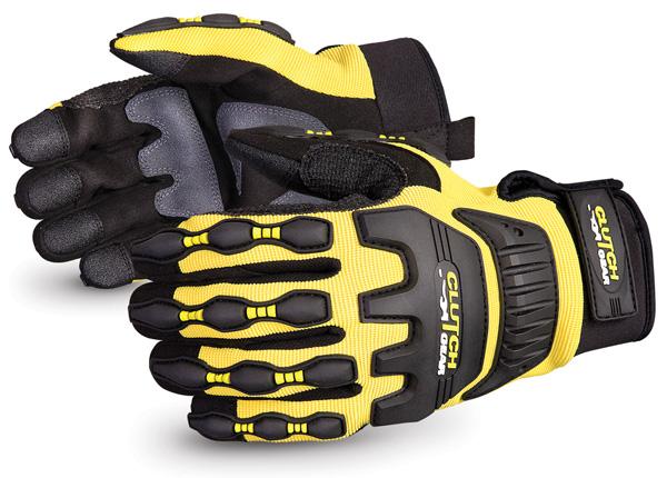 fabrication CLUTCH GEAR MACHANICE GLOVE Clutch Gear Impact Protection Mechanics Glove 975 grams of cut protection SUMXVSB M - XXL Yellow SUMXVSB Specially placed thermo-plastic rubber pads at back of