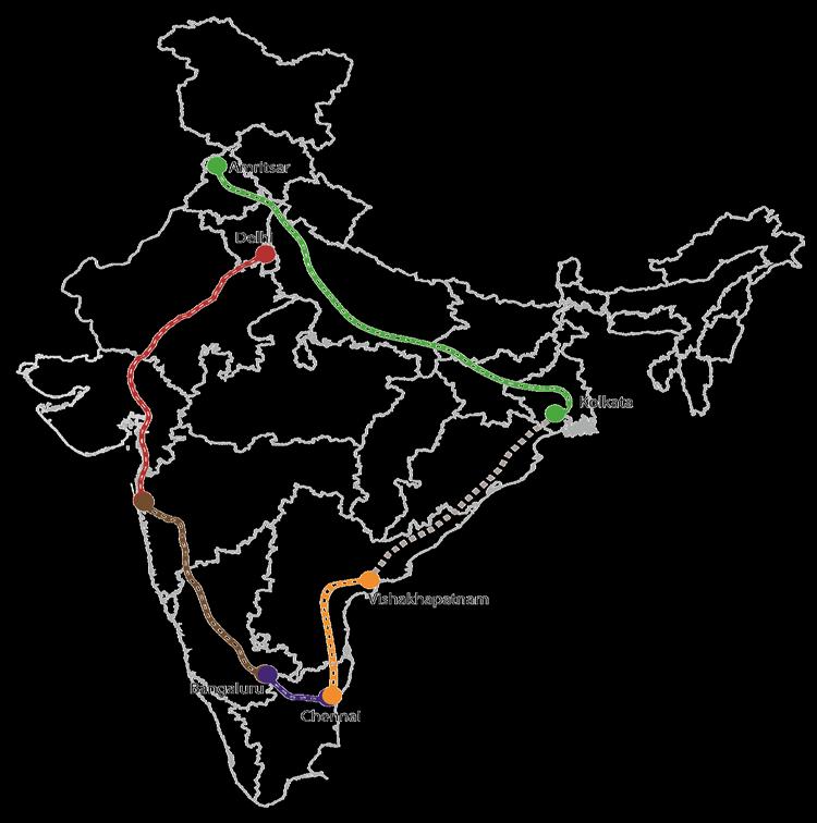 Industrial Corridor Network Delhi-Mumbai Industrial Corridor (DMIC) Bangaluru-Mumbai Industrial Corridor (BMIC) Chennai-Bengaluru Industrial