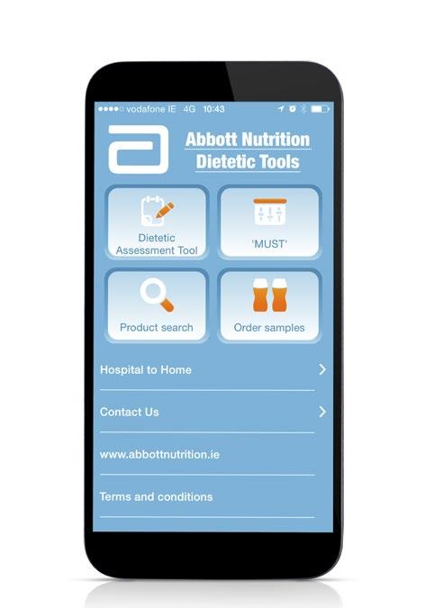 A smartphone app for healthcare professionals that combines traditional practice and technology has been developed in partnership with Irish dietitians.