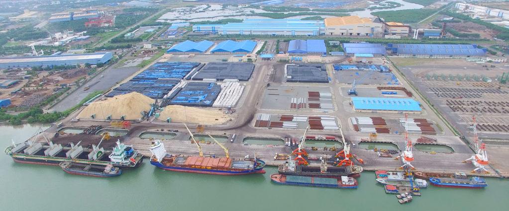 container berths in Cai Mep with total berth length of 600m, total area of 48ha, accommodation of 100,000 DWT vessels and 02 container berths in