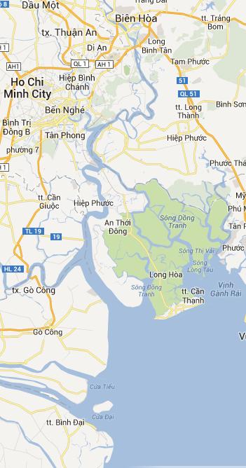 of which, only Sai Gon port moves to Hiep Phuoc (construction of new port completed), demand in other port will move to Cai Mep in long term.