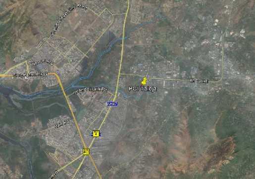 4. Site Analysis: This industry is located in Taloja MIDC. Figure: Location of PCIL at Taloja MIDC area, Navi Mumbai. I.
