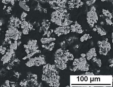 Powder Metallurgy Progress, Vol.6 (2006), No 1 36 Epoxy WC Co Pore a. b. Fig.1. SEM micrographs of powder C, a granules cross-section, b phase map of the granules.