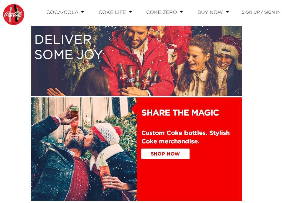 Call To Action Coca-Cola