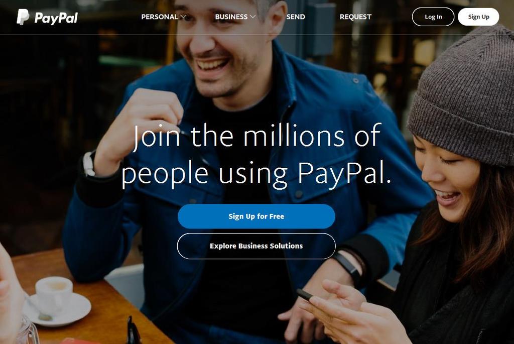 Call To Action PayPal