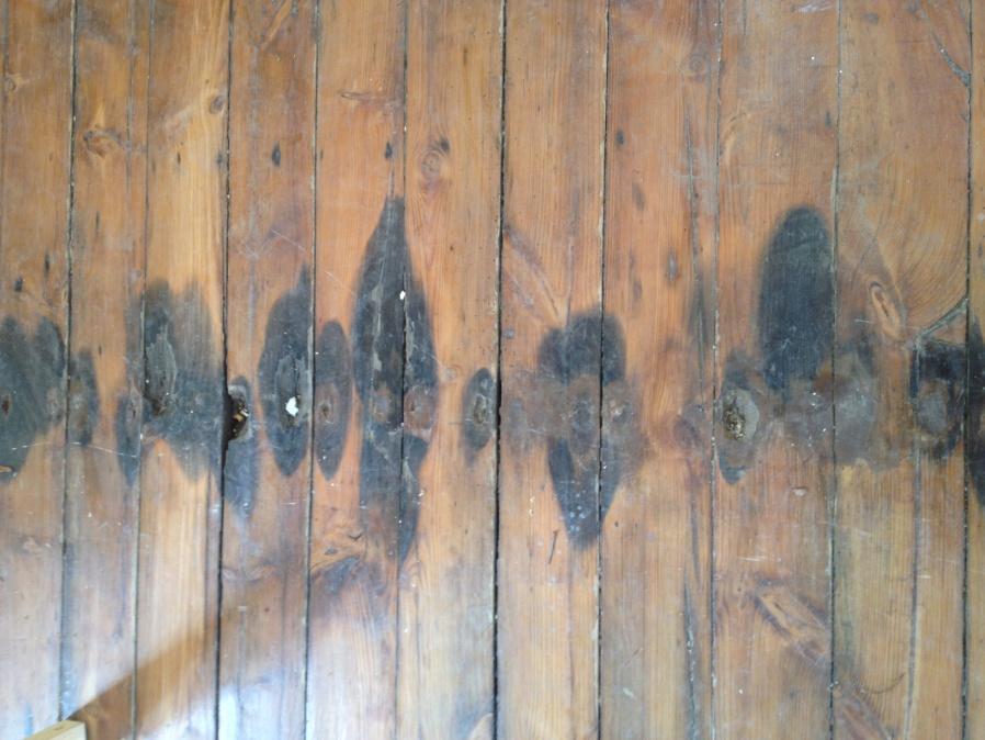 The old timber floor was carefully taken out and good