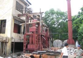 Initial Facility in Bia Thanh Hoa in 2003(at FS) Extremely inefficient coal boilers are used Use of ambient air type