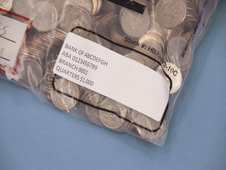 Preferred Method What Fed Teams Review Prior to Accepting Coin Deposits When using plastic bags: Bags must possess a tamper-evident seal.