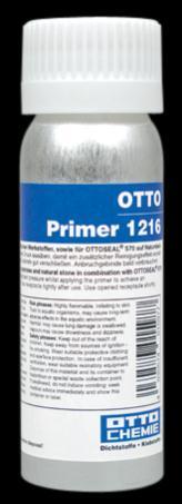 OTTO-CHEMIE complementary products OTTO Primer 1216 OTTO Primer 1105 Single component silicone resin solution. Improvement of adhesive properties of the OTTO Chemie sealants.