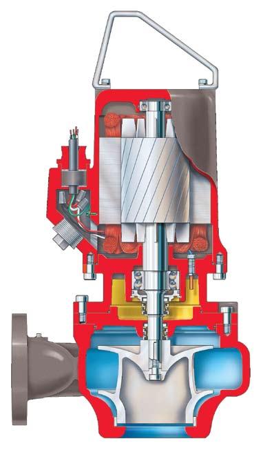 MSX Solids-Handling, Submersible Pumps Flowserve MSX pumps are expressly designed to handle sewage and wastes of almost every form and description including both solids in solution and solids in