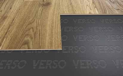 Highest product competence also in your end-user business VERSO is the new competence brand of AlveoFlooring, specialist for reference-setting flooring underlays from the house of Sekisui Alveo.