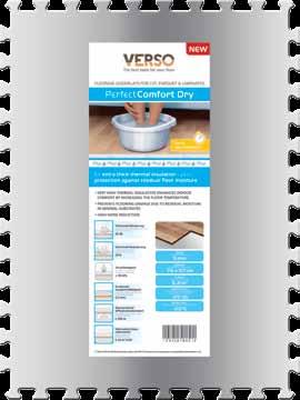 014 m 2 K/W 06 07 PerfectThermo for floors with underfloor heating PerfectComfort Dry for extra thick thermal