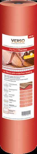 Excellent protection against floor loading Good noise reduction Very high thermal insulation enhances indoor comfort