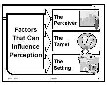 Tutorial Exercise for Perception Multiple choice 1. A process by which individuals organize and interpret their sensory impressions in order to give meaning to their environment is called 1.