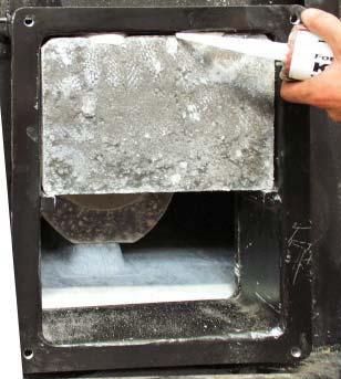 Page 4 10. Seal carefully around the intake brick with silicone. (Fig. 4.1) Fig 4.1 11.