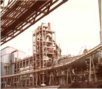 1978 - First Indian SL/RN plant at Paloncha, AP - Kiln size: 3 x 40 m - Capacity: 30 000 t/a DRI Feed materials: - Local lump ore -