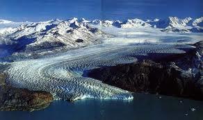 Most our planet s fresh water are contained in glaciers.