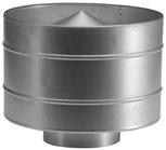 Index 3 4 5 6 7 8 9 Liner Accessories by American Hearth Stainless Steel Liner Caps & Accessories Reliance Liner Weatherband Caps Features a special weatherband giving the venting system additional