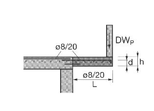 Example 4) Connection of a balcony Details: Slab thickness = h = 150 mm f c = 20 MPa f y = 400 MPa Rebar in existing slab = 10M @ 200 mm both ways Rebar in new slab = 10M @ 200 mm both ways 10M @ 200