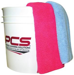 PCS NON WOVEN MICROFIBRE WIPES Comes with dispensing bucket and 4 rolls x 110 wipes #5958 PCS