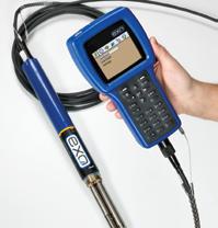 Enhance Data Collection with these EXO Components EXO Handheld The EXO handheld provides an extremely durable, portable, weather-proof interface to the EXO sondes.