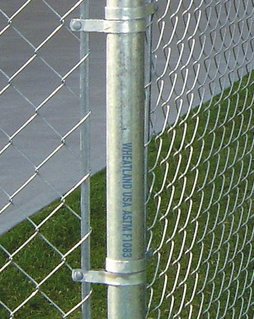 Galvanized mechanical tubing (round, square and rectangular) is used to make solar rack structures. Steel fence framework that guards the perimeter of your facility to keep out unwanted visitors.