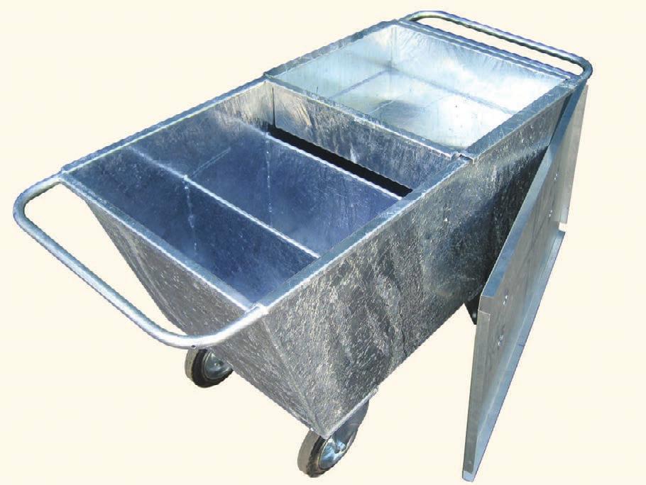 Feed Barrows 50 YEARS Two main types of barrow are manufactured in house by Quality Equipment: Standard and Danish Style.