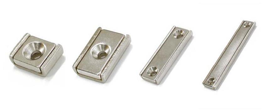 Channel Magnet Channel magnet is a rectangular pot magnet, made of steel and neodymium magnet.