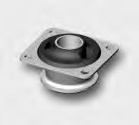 SCHWINGMETALL Classic Products and Applications SCHWINGMETALL Buffers are used together with elastic mounts in order to limit vibration amplitudes.