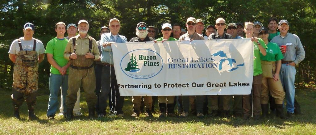 Project Partners Huron Pines Ann Arbor Chapter of Trout Unlimited William B Mershon Chapter of Trout Unlimited Arenac, Iosco and Ogemaw County Road Commissions Arenac Conservation District; Ogemaw