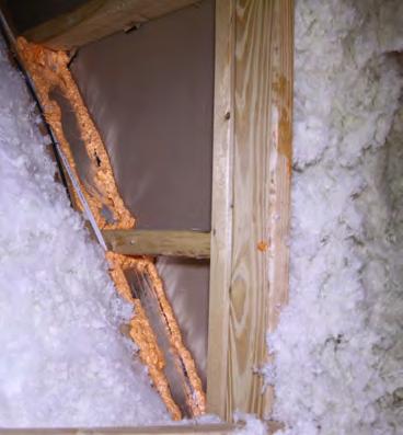 Reinstall batt insulation in full contact with