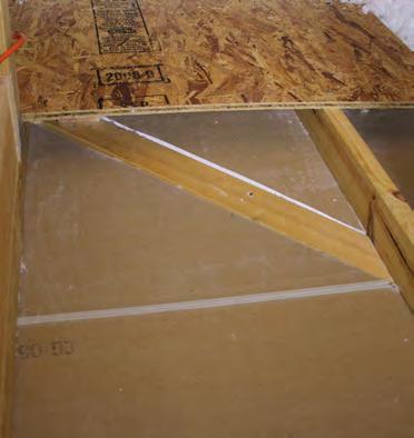 INSULATING ATTIC PLATFORMS DESIRED OUTCOME: Reduce heat flow beneath floored portions of attic MATERIALS TOOLS