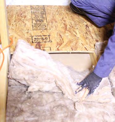 NOTICE: Do not insulate cavity until safety hazards are
