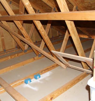 MATERIALS INSULATING ATTICS WITH BLOW-IN INSULATION DESIRED OUTCOME: A consistent, thermal boundary between conditioned and unconditioned space TOOLS BEFORE Attic without insulation AFTER SAFETY +