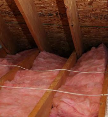 INSULATING ATTICS WITH BLOW-IN INSULATION OVER EXISTING BATTS DESIRED OUTCOME: Insulation controls heat transfer through ceiling Poorly installed batts. Upgraded insulation.