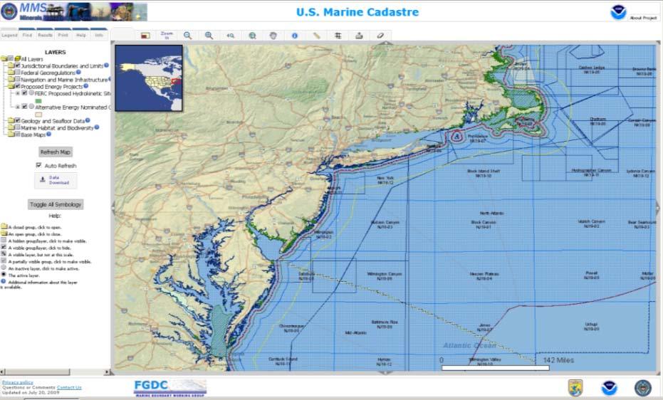 Coastal and Marine Spatial
